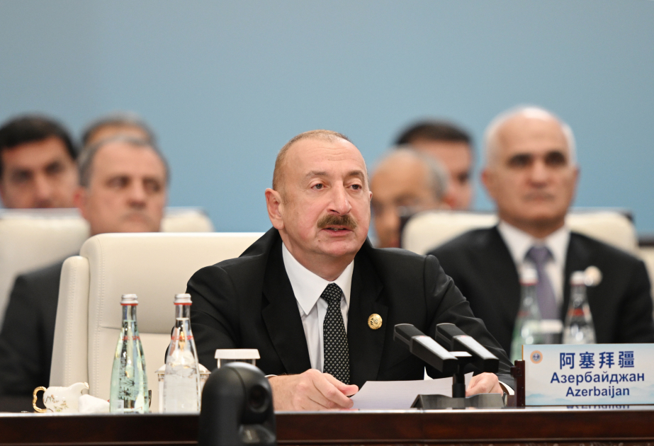 Президент Ильхам Алиев: Зангезурский коридор в ближайшее время станет еще одним важным сегментом Среднего коридора