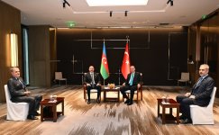 Состоялась встреча Президента Ильхама Алиева с Президентом Реджепом Тайипом Эрдоганом (ФОТО)
