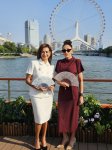 Первая леди Мехрибан Алиева совершила прогулку на лодке вместе с супругами глав государств и правительств, участвующих во встрече в формате «ШОС плюс» (ФОТО)