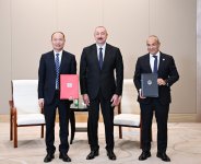 Президент Ильхам Алиев встретился с председателем компании China National Chemical Engineering (ФОТО/ВИДЕО)