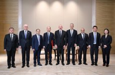 Президент Ильхам Алиев встретился с председателем компании China National Chemical Engineering (ФОТО/ВИДЕО)