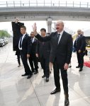 Президент Ильхам Алиев и Первая леди Мехрибан Алиева прибыли на поезде из китайского города Тяньцзинь в Пекин (ФОТО/ВИДЕО)
