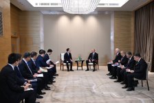 Президент Ильхам Алиев встретился с исполнительным вице-президентом Powerchina Group в Тяньцзине (ФОТО/ВИДЕО)