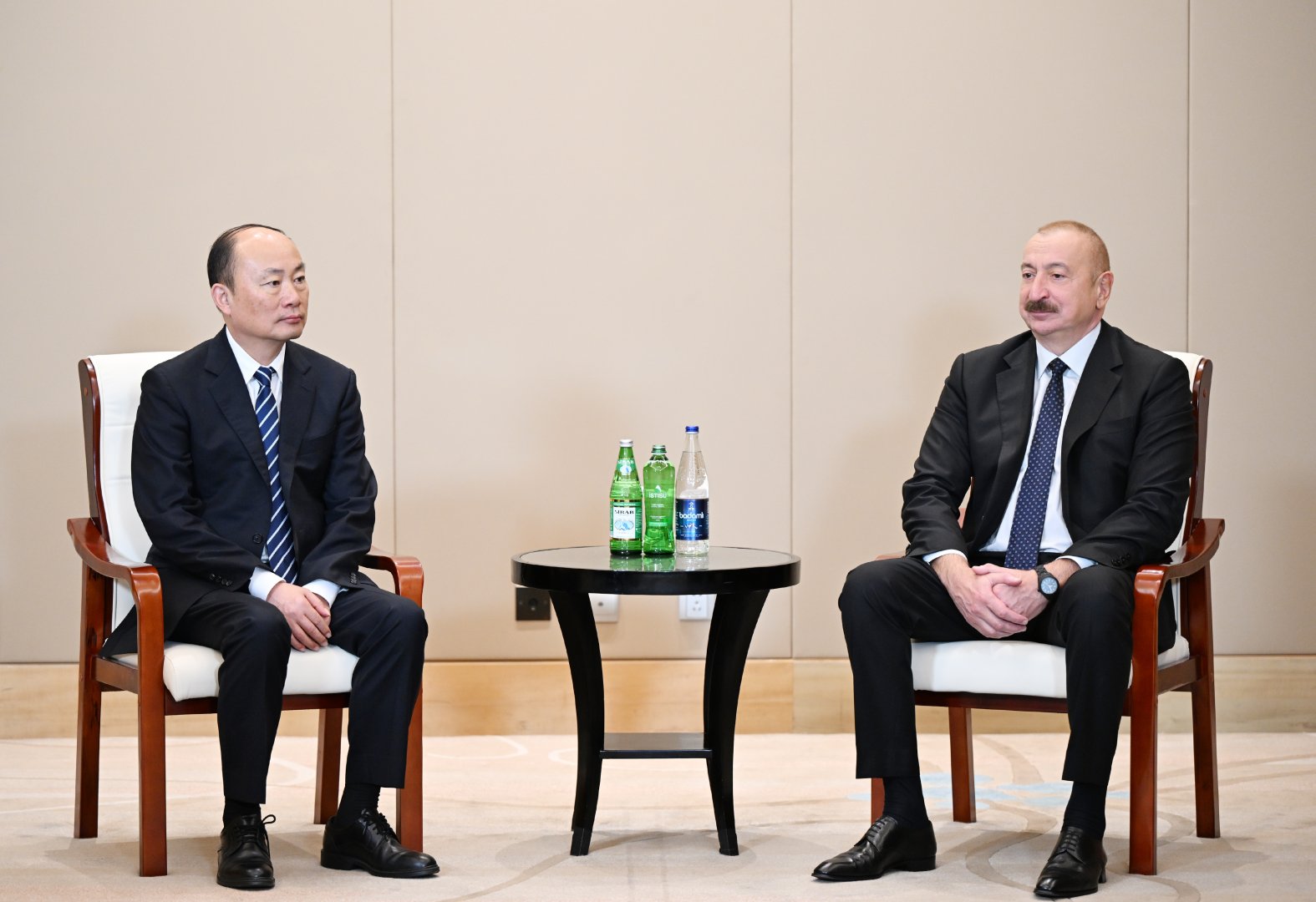 Президент Ильхам Алиев встретился с председателем компании China National Chemical Engineering (ФОТО/ВИДЕО)