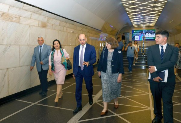 Обсуждены перспективы сотрудничества Бакинского метрополитена и АБР (ФОТО)