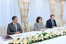 Спикер парламента Азербайджана и посол Палестины обсудили сотрудничество в рамках международных парламентских организаций (ФОТО)