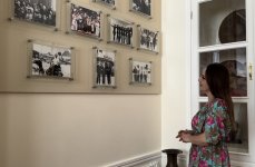 Известные деятели искусства посетили новую мемориальную комнату Рашида Бейбутова (ФОТО)