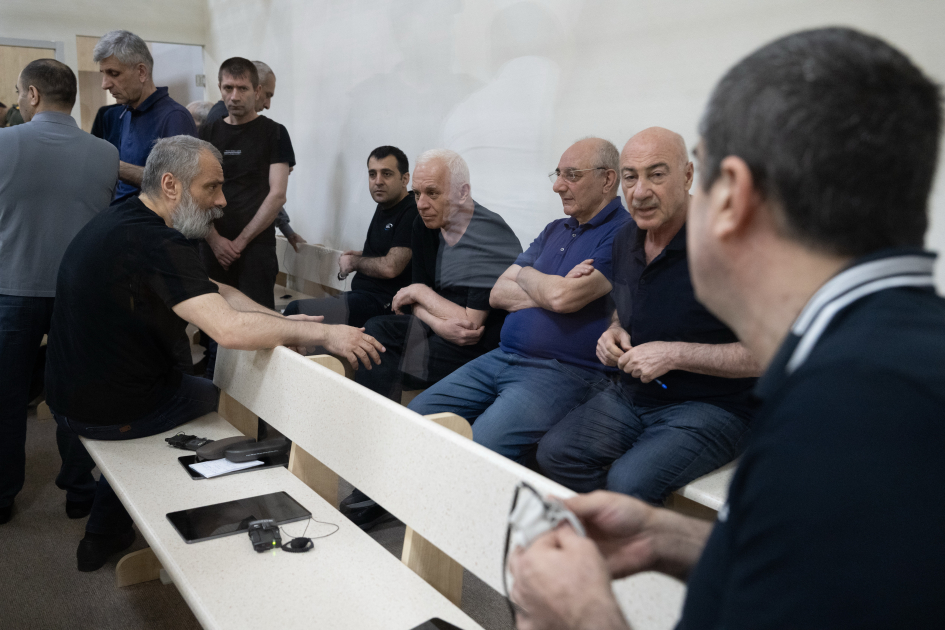 На суде завершено оглашение показаний, данных в ходе предварительного следствия обвиняемыми в совершении ряда преступлений гражданами Армении (ФОТО)