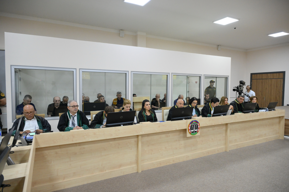 На суде завершено оглашение показаний, данных в ходе предварительного следствия обвиняемыми в совершении ряда преступлений гражданами Армении (ФОТО)