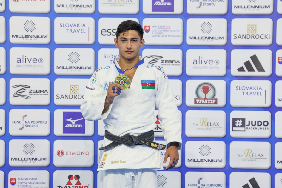 Сборная Азербайджана по дзюдо заняла первое место на чемпионате Европы (ФОТО)