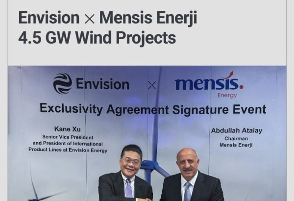 Китайская и турецкая компании подписали соглашение о сотрудничестве в области ветроэнергетики