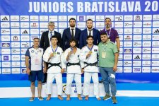 Сборная Азербайджана по дзюдо заняла первое место на чемпионате Европы (ФОТО)