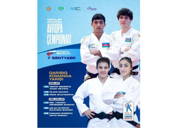 Азербайджанские дзюдоисты выступят в четвертьфинале чемпионате Европы