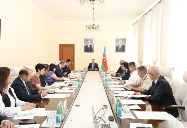 В минздраве Азербайджана состоялось заседание Рабочей группы по организации медобслуживания на освобожденных территориях (ФОТО)