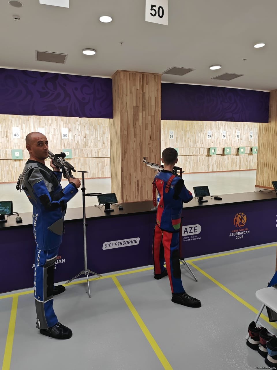 В Гяндже проходит турнир по стрельбе в качестве подготовки к III Играм стран СНГ (ФОТО)