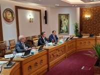 Замглавы МИД Азербайджана провел встречи в Египте (ФОТО)