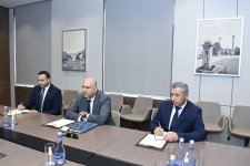 Джейхун Байрамов обсудил региональную ситуацию с новым послом Египта (ФОТО)