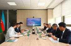 Обсуждены перспективы партнерства между Бакинским портом и "CRCT Казахстан" (ФОТО)