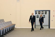 Президент Ильхам Алиев принял участие в открытии Дома творчества имени Самеда Вургуна Союза писателей Азербайджана (ФОТО/ВИДЕО)