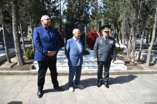 Ветераны спецслужб Азербайджана почтили память легендарного разведчика Рзагулу Гулиева (ФОТО)