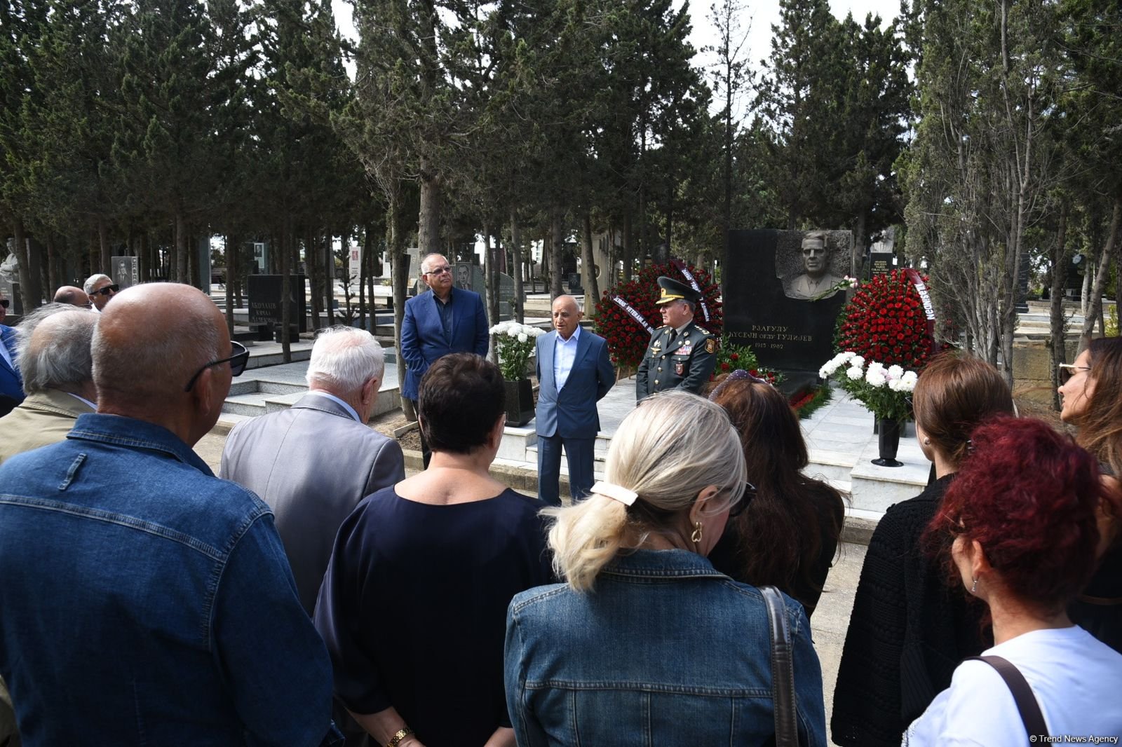 Ветераны спецслужб Азербайджана почтили память легендарного разведчика Рзагулу Гулиева (ФОТО)