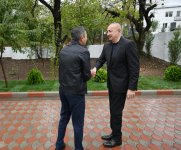Президент Ильхам Алиев посетил поселок Гадрут Ходжавендского района (ФОТО)
