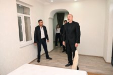 Президент Ильхам Алиев посетил поселок Гадрут Ходжавендского района (ФОТО)