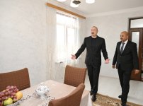 Президент Ильхам Алиев посетил село Сос Ходжавендского района (ФОТО)