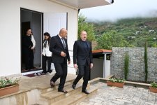 Президент Ильхам Алиев посетил село Сос Ходжавендского района (ФОТО)