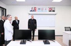 Президент Ильхам Алиев принял участие в открытии здания Клиники Карабахского университета, учебного корпуса факультета медицинских наук и наук о здоровье (ФОТО)