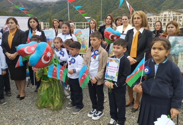 Спустя 33 года в Кяльбаджаре прозвенел первый звонок (ФОТО)