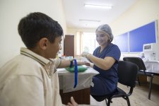 Завершилась 5-я мобильная акция по медицинскому осмотру, организованная ЗАО “AzerGold” (ФОТО)