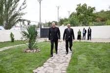 Президент Ильхам Алиев посетил село Дашбулаг Ходжалинского района (ФОТО)
