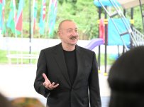 Президент Ильхам Алиев встретился с жителями сел Бадара, Дашбулаг, Сейидбейли и Шушакенд Ходжалинского района (ФОТО)