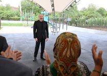 Президент Ильхам Алиев встретился с жителями сел Бадара, Дашбулаг, Сейидбейли и Шушакенд Ходжалинского района (ФОТО)
