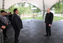 Президент Ильхам Алиев встретился с жителями сел Бадара, Дашбулаг, Сейидбейли и Шушакенд Ходжалинского района (ФОТО)