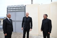 Президент Ильхам Алиев посетил село Сеидбейли Ходжалинского района (ФОТО)