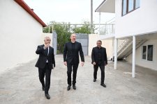 Президент Ильхам Алиев посетил село Сеидбейли Ходжалинского района (ФОТО)