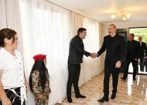 Президент Ильхам Алиев посетил село Сеидбейли Ходжалинского района (ФОТО)