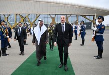 Завершился официальный визит Президента Объединенных Арабских Эмиратов в Азербайджан (ФОТО)