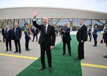 Завершился официальный визит Президента Объединенных Арабских Эмиратов в Азербайджан (ФОТО)