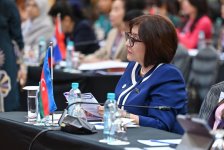 Сахиба Гафарова рассказала о достижениях Азербайджана в области гендерной политики на Форуме АИПА (ФОТО)