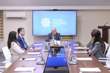 Состоялось очередное заседание Наблюдательного совета Агентства развития медиа Азербайджана (ФОТО)