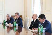 Президент Ильхам Алиев принял Еврокомиссара по вопросам расширения (ФОТО/ВИДЕО)