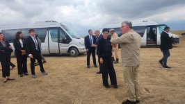 Марта Кос понаблюдала за процессом разминирования в Агдаме (ФОТО/ВИДЕО)