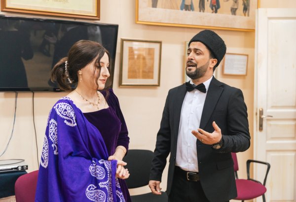 Представлена литературно-художественная программа в честь 140-летия Узеира Гаджибейли (ФОТО)