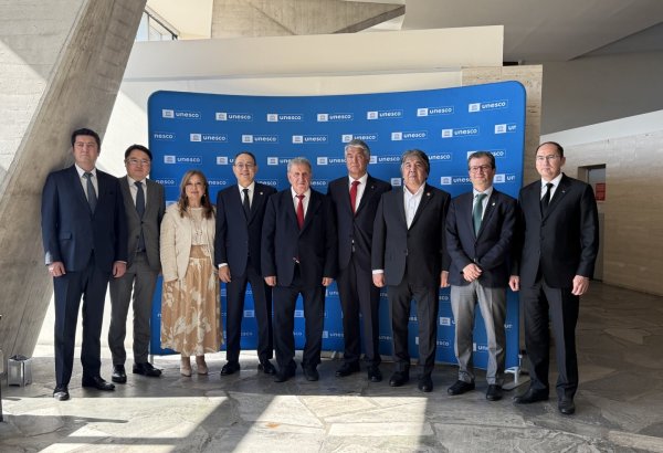 Азербайджан представлен на международной конференции "Чингиз Айтматов и ЮНЕСКО" в Париже (ФОТО)