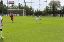 В Габале в рамках подготовки к III Играм стран СНГ состоялся тестовый футбольный матч (ФОТО)