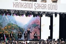 Ханкенди впервые отметил День города: грандиозный концерт и фейерверк озарили небо Карабаха (ФОТО)