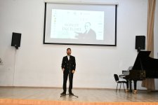 В университетах Азербайджана организованы лекции-концерты "Жемчужины искусства" (ФОТО)